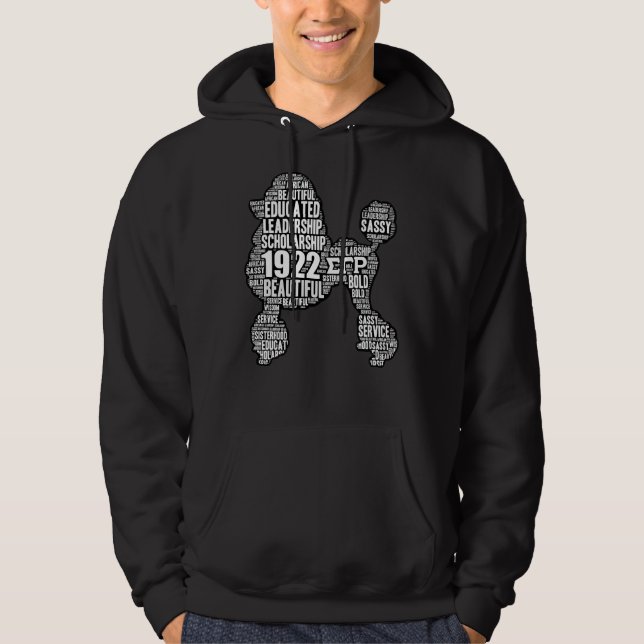 Sudadera Regalo de Rótulo de mano Sigma 1922 Poodle Gamma R (Anverso)
