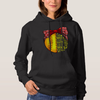 Sudadera Regalo de Softball Mamá Mujeres Pitcher Catcher Ch