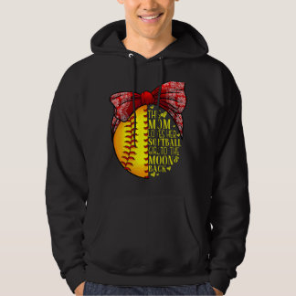 Sudadera Regalo de Softball Mamá Mujeres Pitcher Catcher Ch