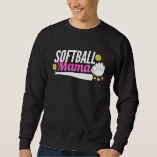 Sudadera Regalo de Softball Mama Sports para el Día de la M