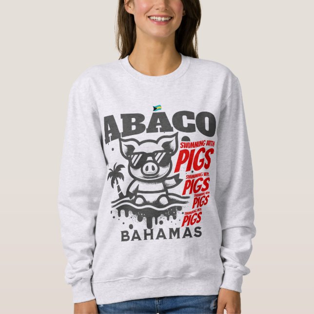 Sudadera Regalo de souvenirs de Bahamas: Abaco Bahamas (Anverso)