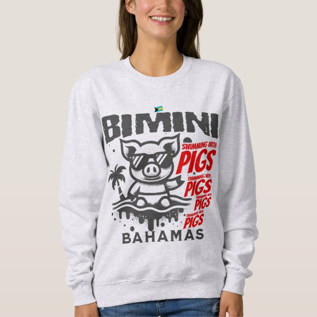 Sudadera Regalo de souvenirs de Bahamas: Bimini Bahamas (Anverso)