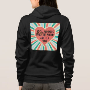Sudadera Regalo de trabajador social Inspirador
