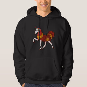 Sudadera Regalo de Unicornio de Acción de Gracias Pavo Dive