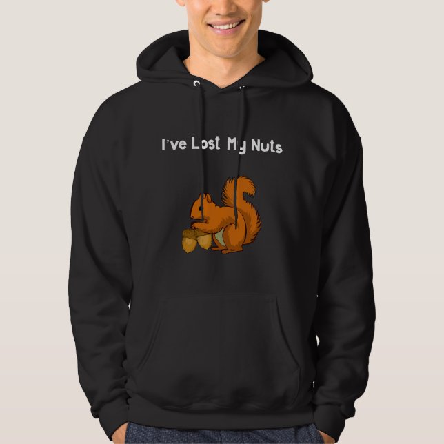 Sudadera Regalo de vasectomía divertida He perdido mis nuec (Anverso)