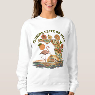Sudadera Regalo de velero flamenco retro del estado de ánim