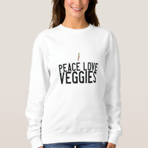 Sudadera Regalo de Zanahoria Vegana