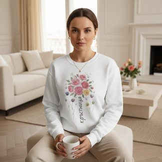 Sudadera Regalo del Día de la Madre Boho Floral Madrina Búl
