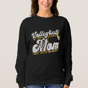Sudadera Regalo del día de la madre de voleibol, leopard Ba