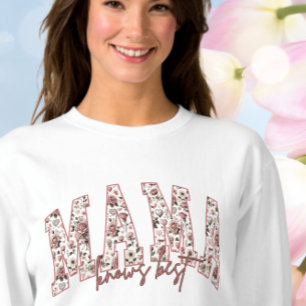 Sudadera Regalo del Día de la Madre Varsity Style 'Mama Sab