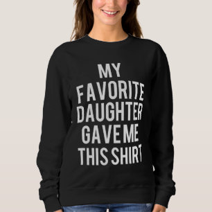 Sudadera Regalo del Día del Padre de la hija Famosa de la M