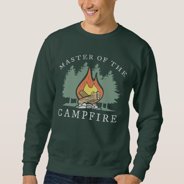 Sudadera Regalo divertido de camping (Anverso)
