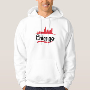 Sudadera Regalo divertido de Chicago USA City Cityscape Sky
