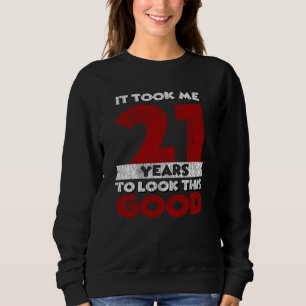 Sudadera Regalo divertido de cumpleaños número 21 años de e