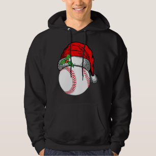 Sudadera Regalo divertido de deportes de béisbol de Santa H