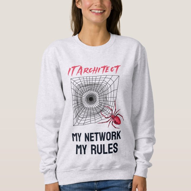 Sudadera Regalo divertido de humor para administrador de re (Anverso)