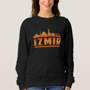 Sudadera Regalo divertido de Izmir Turkey City Skyline City