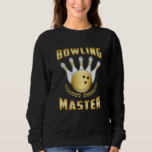 Sudadera Regalo divertido del Bowler Strike Team Bowl Sport