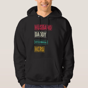Sudadera Regalo divertido del veterinario masculino del pap