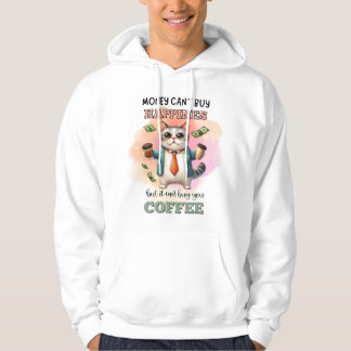 Sudadera Regalo divertido para amantes de gatos: el dinero