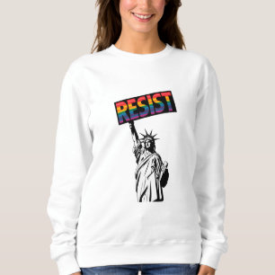 Sudadera Regalo feminista Estatua de la Libertad de resiste