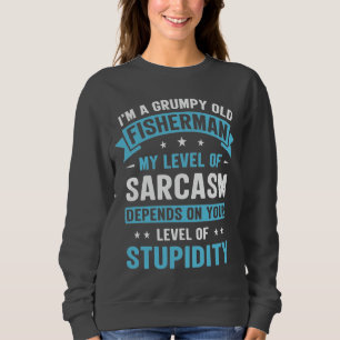 Sudadera Regalo humorístico de Novedad sarcástica de pescad
