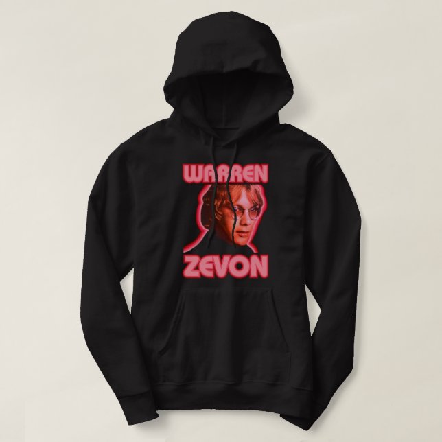 Sudadera Regalo Idea Warren Art Zevon Navidades vacaciones (Diseño del anverso)