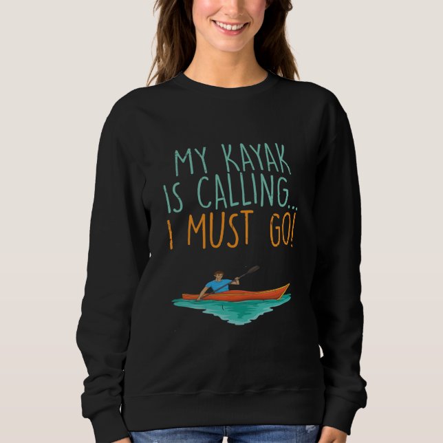 Sudadera Regalo Kayak (Anverso)