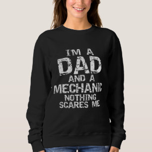 Sudadera Regalo mecánico Soy papá y no mecánico nada Sca