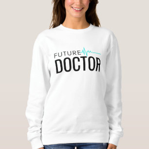 Sudadera Regalo minimalista para futuro médico, estudiante 