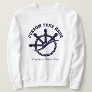 Sudadera Regalo Náutico de Capitán de Barco Personalizado