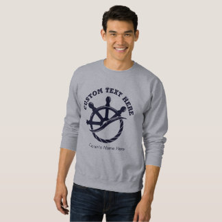 Sudadera Regalo Náutico de Capitán de Barco Personalizado