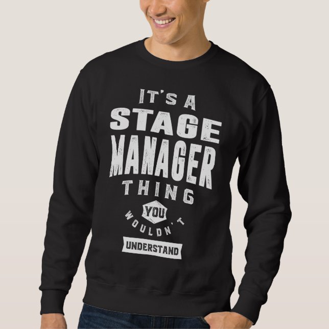 Sudadera Regalo para Administrador de etapas (Anverso)