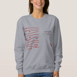 Sudadera regalo para el día de San Valentín para mujeres co
