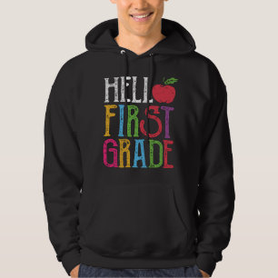 Sudadera Regalo para estudiante de primer grado en el prime