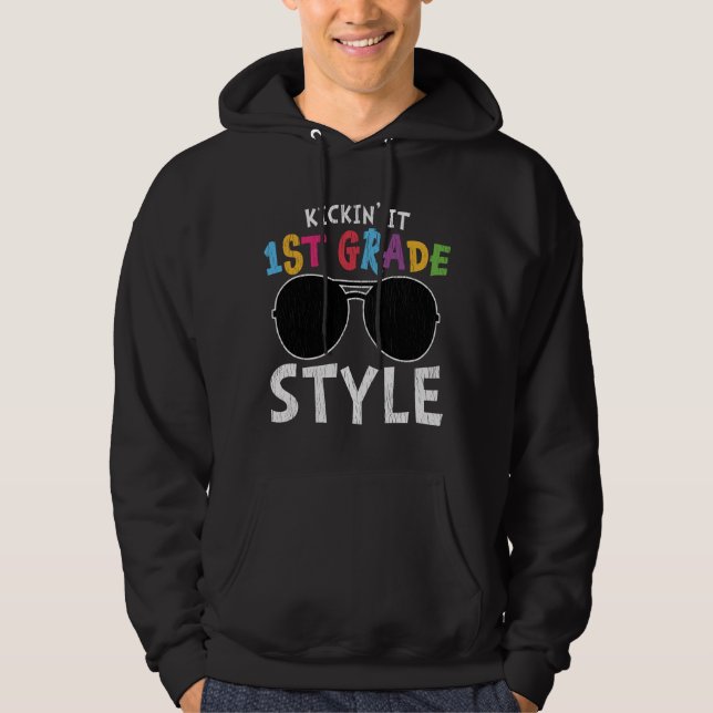 Sudadera Regalo para estudiantes de primer grado para el pr (Anverso)