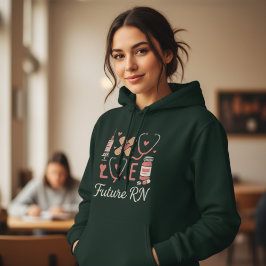 Sudadera Regalo para Futuro Enfermero Registrado Estudiante