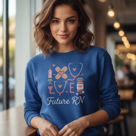 Sudadera Regalo para Futuro Enfermero Registrado Estudiante