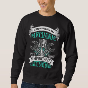 Sudadera Regalo para hombre del papá del mecánico para el