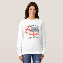 Sudadera Regalo para mamá de gato