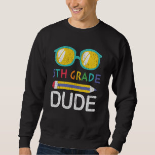 Sudadera Regalo para niños de 5º grado que regresan a la es