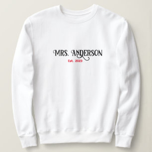 Sudadera Regalo Personalizado para la Novia, Regalo para la
