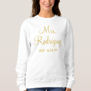 Sudadera Regalo Personalizado personalizado de la señora re