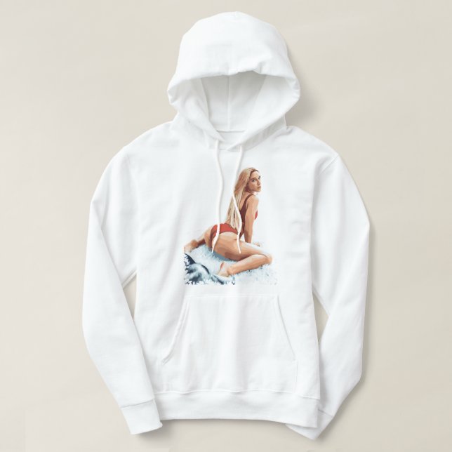 Sudadera Regalo por día para hombres gracioso Abella Peligr (Diseño del anverso)