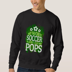 Sudadera Regalo por el Día del Padre que llama mi jugador f