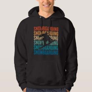 Sudadera Regalo retro de Snowboard para Snowboard