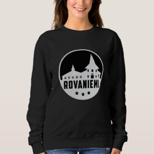 Sudadera Regalo Rovaniemi Finlandia City Skyline Cityscape