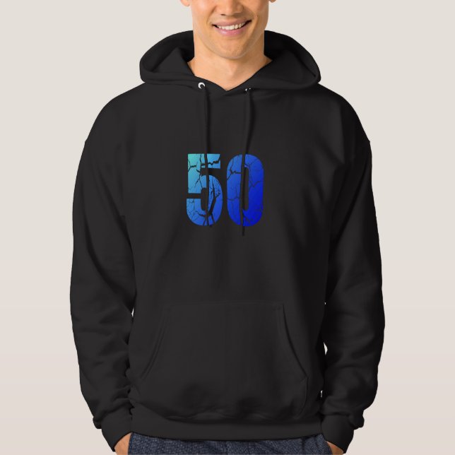 Sudadera regalos de 50 años de edad de 50 años (Anverso)