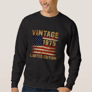 Sudadera Regalos de 50 años Vintage 1975 50th Birthday Amer