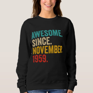 Sudadera Regalos de 63 años de antigüedad impresionantes de